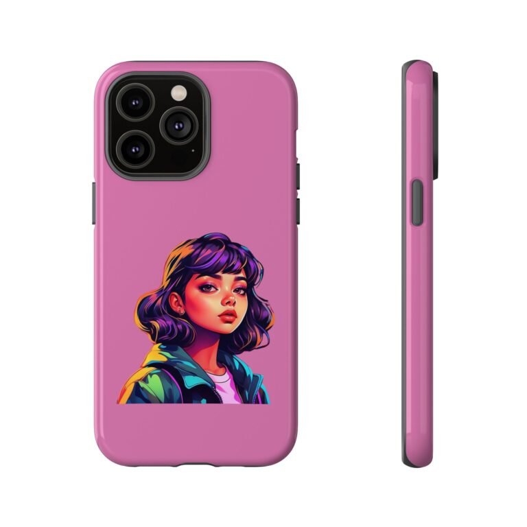 Girl Tough Cases - Light Pink - Apple iPhone, Samsung Galaxy, and Google Pixel