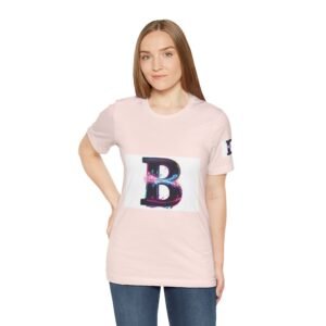 The "B" letter Unisex Jersey Short Sleeve Tee