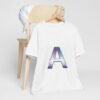 The "A" Letter Unisex Jersey Short Sleeve Tee - Image 38
