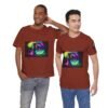 The "D" letter Unisex Jersey Short Sleeve Tee - Image 144