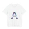 The "A" Letter Unisex Jersey Short Sleeve Tee - Image 33
