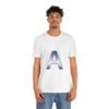 The "A" Letter Unisex Jersey Short Sleeve Tee - Image 30