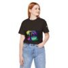 The "D" letter Unisex Jersey Short Sleeve Tee - Image 105