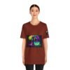 The "D" letter Unisex Jersey Short Sleeve Tee - Image 127