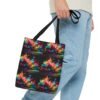 Colourful splash Tote Bag (AOP) - Image 12