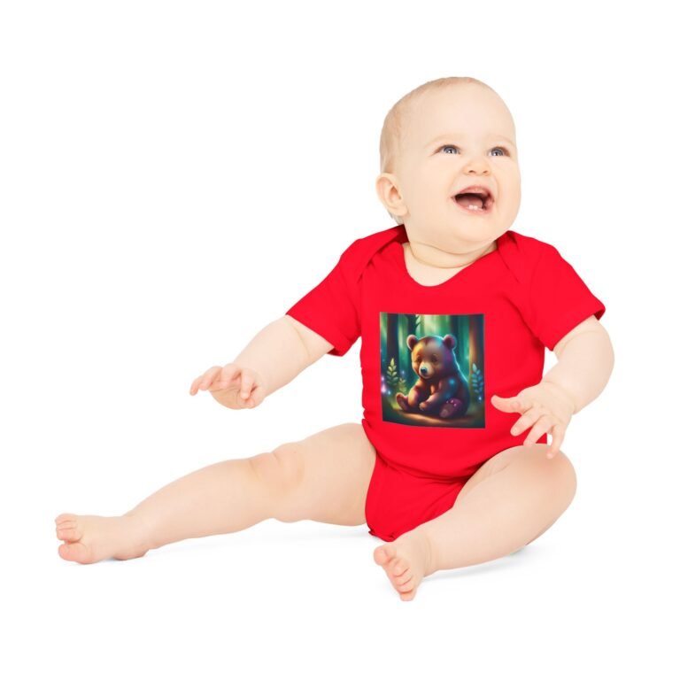 Little bear Baby Organic Short Sleeve Bodysuit