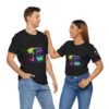 The "D" letter Unisex Jersey Short Sleeve Tee - Image 170