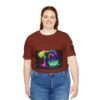 The "D" letter Unisex Jersey Short Sleeve Tee - Image 131