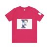 The "F" letter Unisex Jersey Short Sleeve Tee - Image 2