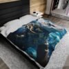 Ocean guardian - big fish Velveteen Plush Blanket - Image 4
