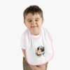 Pug in Baby Contrast Trim Jersey Bib - Image 9