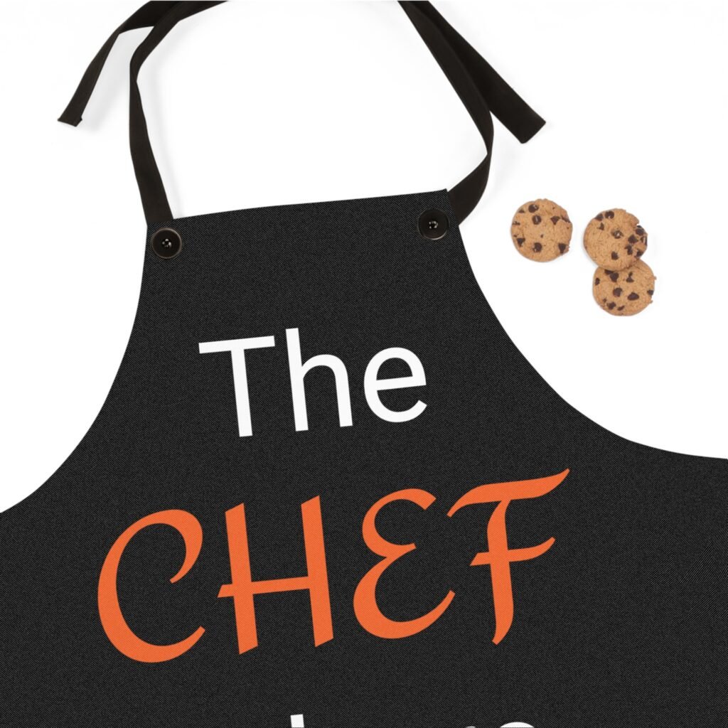 The Chef is here relax! Apron (AOP)