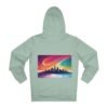 Dual face Unisex Cruiser Hoodie - The "J" letter and the dream city - Image 3
