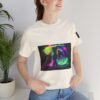 The "D" letter Unisex Jersey Short Sleeve Tee - Image 198
