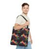 Colourful splash Tote Bag (AOP) - Image 3