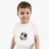 Pug in Baby Contrast Trim Jersey Bib - Image 7