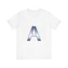 The "A" Letter Unisex Jersey Short Sleeve Tee - Image 31