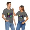 The "D" letter Unisex Jersey Short Sleeve Tee - Image 54
