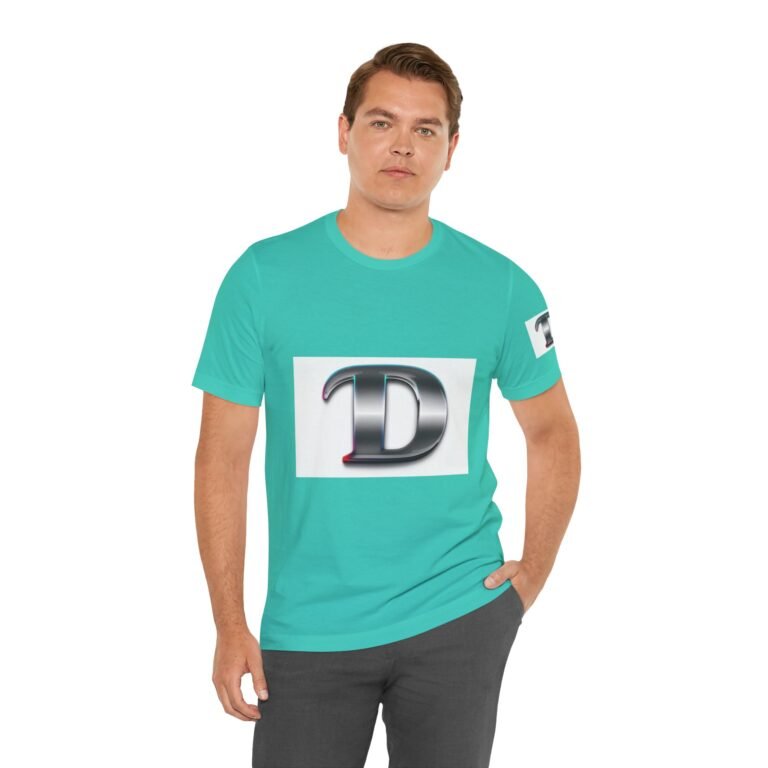 The "D" letter Unisex Jersey Short Sleeve Tee