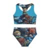 Ocean guardians Girls Two Piece Swimsuit (AOP) 3/4 Years - Image 2