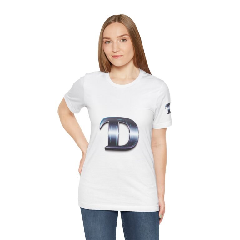The "D" letter Unisex Jersey Short Sleeve Tee