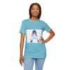 The "A" Letter Unisex Jersey Short Sleeve Tee - Image 22
