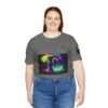 The "D" letter Unisex Jersey Short Sleeve Tee - Image 44