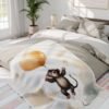 Flying monkey with a balloon Arctic Fleece Blanket - Image 18