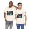 The "D" letter Unisex Jersey Short Sleeve Tee - Image 202