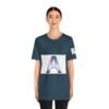 The "A" letter Unisex Jersey Short Sleeve Tee - Image 12