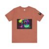 The "D" letter Unisex Jersey Short Sleeve Tee - Image 59