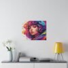 Colorful girl in Matte Canvas, Stretched - Image 20