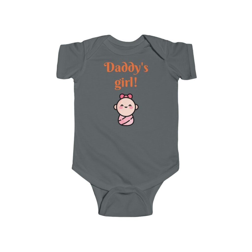 Daddy's girl! Infant Fine Jersey Bodysuit