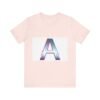 The "A" Letter Unisex Jersey Short Sleeve Tee - Image 60