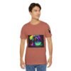 The "D" letter Unisex Jersey Short Sleeve Tee - Image 78