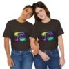 The "D" letter Unisex Jersey Short Sleeve Tee - Image 113