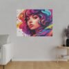 Colorful girl in Matte Canvas, Stretched - Image 39
