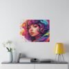 Colorful girl in Matte Canvas, Stretched - Image 24