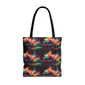 Colourful splash Tote Bag (AOP)