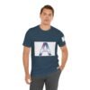The "A" letter Unisex Jersey Short Sleeve Tee - Image 15