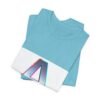 The "A" Letter Unisex Jersey Short Sleeve Tee - Image 6