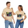 The "D" letter Unisex Jersey Short Sleeve Tee - Image 228