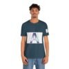 The "A" letter Unisex Jersey Short Sleeve Tee - Image 13