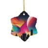The dream city Ceramic Ornament, 4 Shapes - Image 10